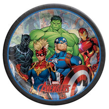 Load image into Gallery viewer, Avengers 9in Plates 8ct