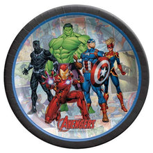 Load image into Gallery viewer, Avengers 7in Plates 8ct