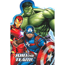 Load image into Gallery viewer, Avengers Invitations 8ct