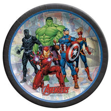 Load image into Gallery viewer, Avengers 7in Plates 8ct
