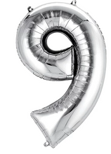 Load image into Gallery viewer, 34&quot; Silver Balloon
