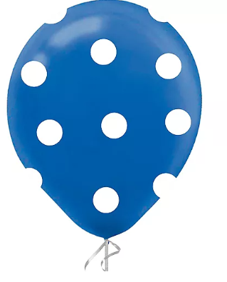 6ct Polka Dot Balloons
